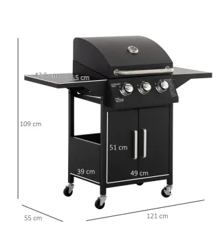 Barbacoa de Gas