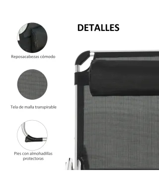 Tumbona Plegable