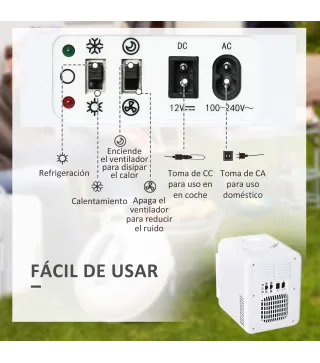 Mini Nevera Portátil