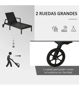 Tumbonas de Ratán