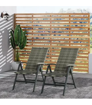 Silla Plegable Ratán
