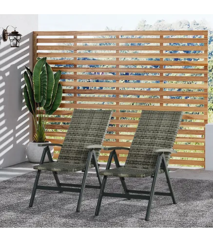 Silla Plegable Ratán