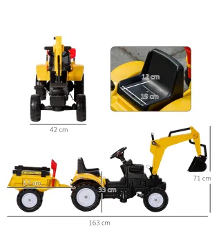 Tractor sin Pedales