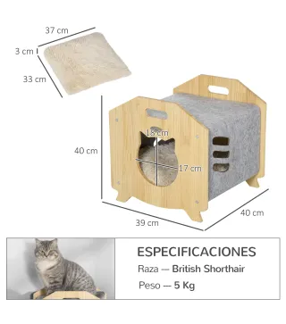 Caseta para Gatos