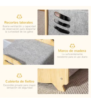 Caseta para Gatos