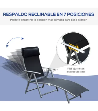 Tumbona Plegable