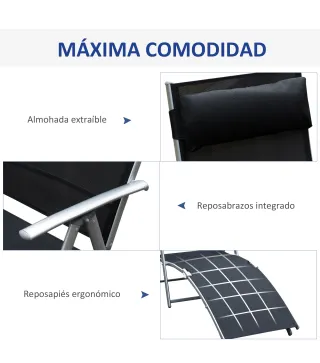 Tumbona Plegable