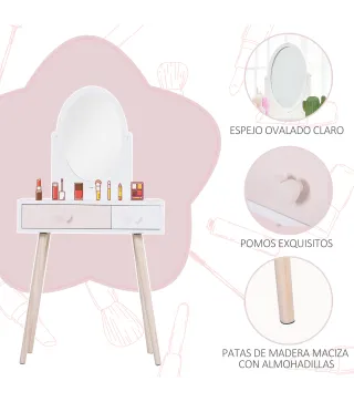 Tocador Infantil de Madera
