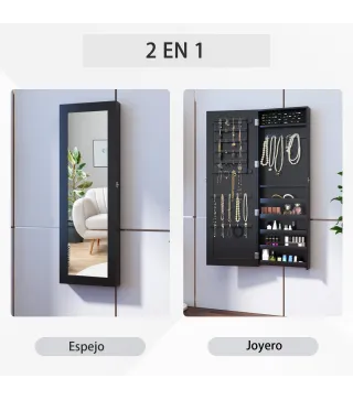 Espejo Joyero de Pared