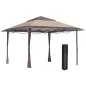 Cenador Plegable con Doble Techo