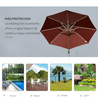 Sombrilla de Jardín