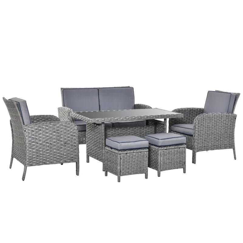 Conjunto de Muebles de Ratán Conjunto de Muebles de Ratán