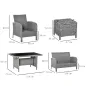 Conjunto de Muebles de Ratán Conjunto de Muebles de Ratán