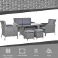 Conjunto de Muebles de Ratán Conjunto de Muebles de Ratán