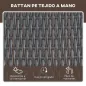Conjunto 2 Tumbonas y 1 Mesa de Ratán Conjunto 2 Tumbonas y 1 Mesa de Ratán