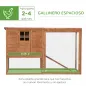 Gallinero de Madera Exterior