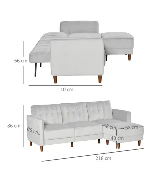 Sofá Cama de 3 Plazas