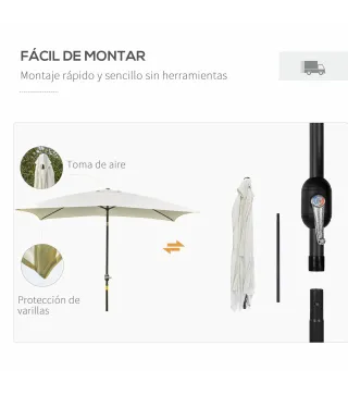 Sombrilla de Jardín
