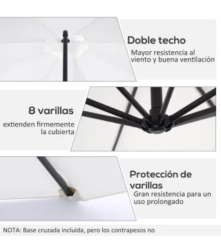 Sombrilla de Jardín