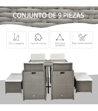 Conjunto de Muebles de Jardín