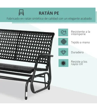 Banco Balancín de Ratán