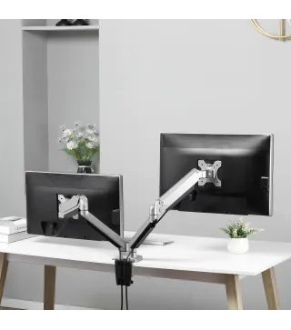 Soporte Monitor Doble