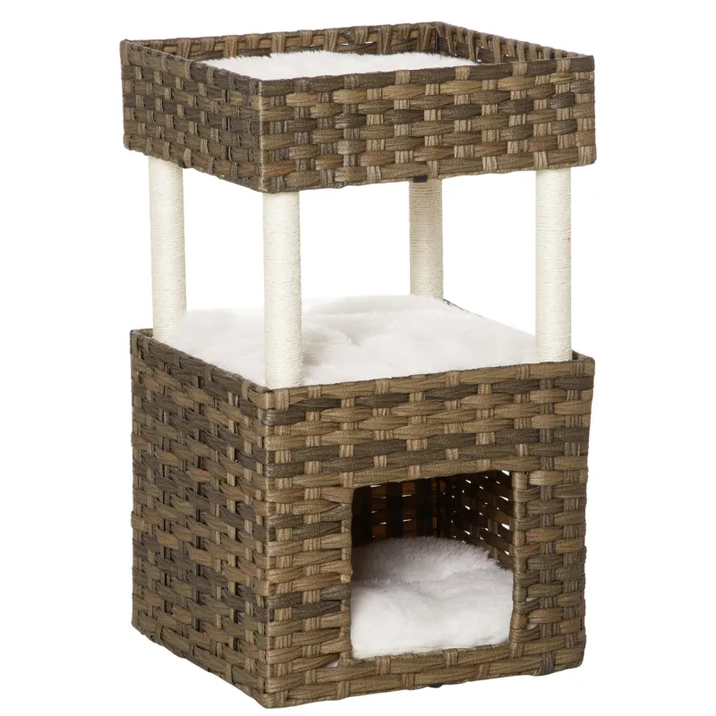 Árbol para Gatos de Ratán Árbol para Gatos de Ratán