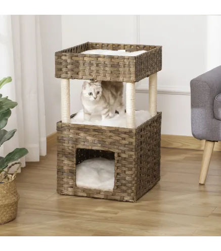 Árbol para Gatos de Ratán