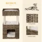 Árbol para Gatos de Ratán Árbol para Gatos de Ratán