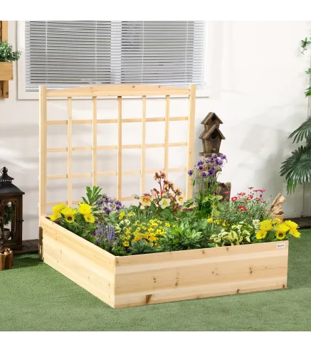 Jardinera con Enrejado