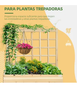 Jardinera con Enrejado