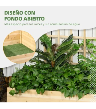 Jardinera con Enrejado