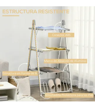 Tendedero Eléctrico Plegable