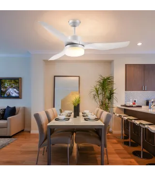Ventilador de Techo con Luz