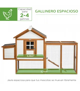 Gallinero de Madera