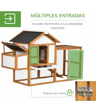Gallinero de Madera