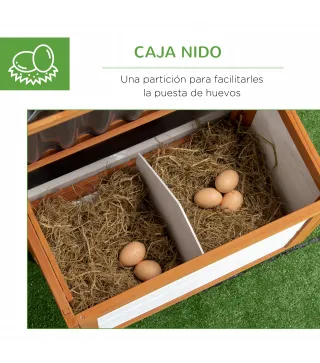 Gallinero de Madera