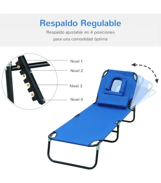 Tumbona Plegable