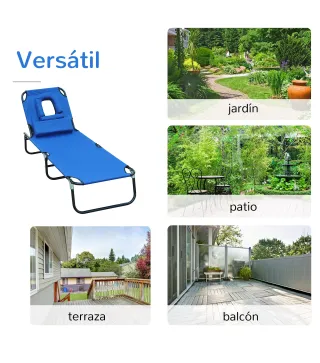 Tumbona Plegable