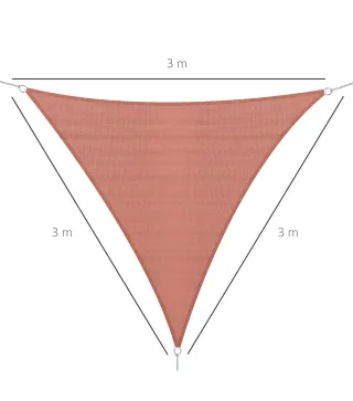Toldo Vela Triangular