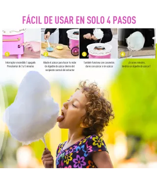 Máquina de Algodón de Azúcar