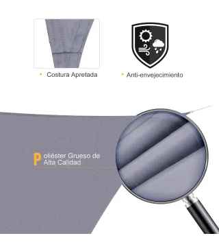 Toldo Vela Triangular