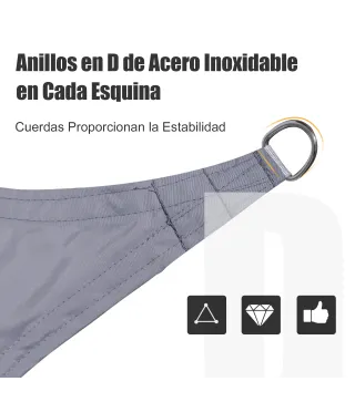Toldo Vela Triangular