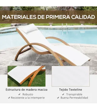 Tumbona de Madera