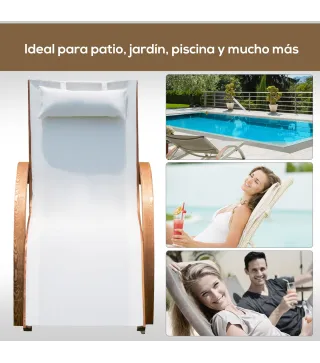 Tumbona de Madera
