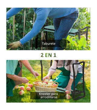 Taburete Reclinatorio de Jardín