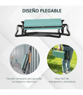 Taburete Reclinatorio de Jardín