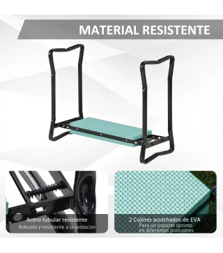 Taburete Reclinatorio de Jardín