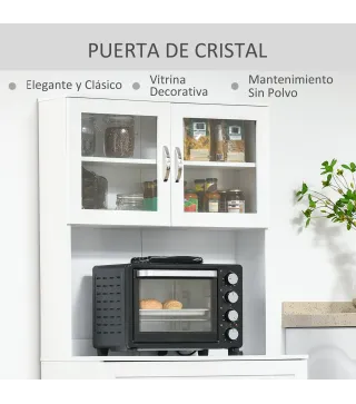 Armario Buffet de Cocina con Aparador