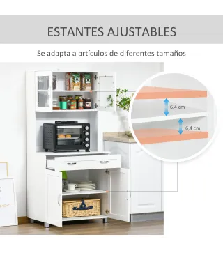 Armario Buffet de Cocina con Aparador